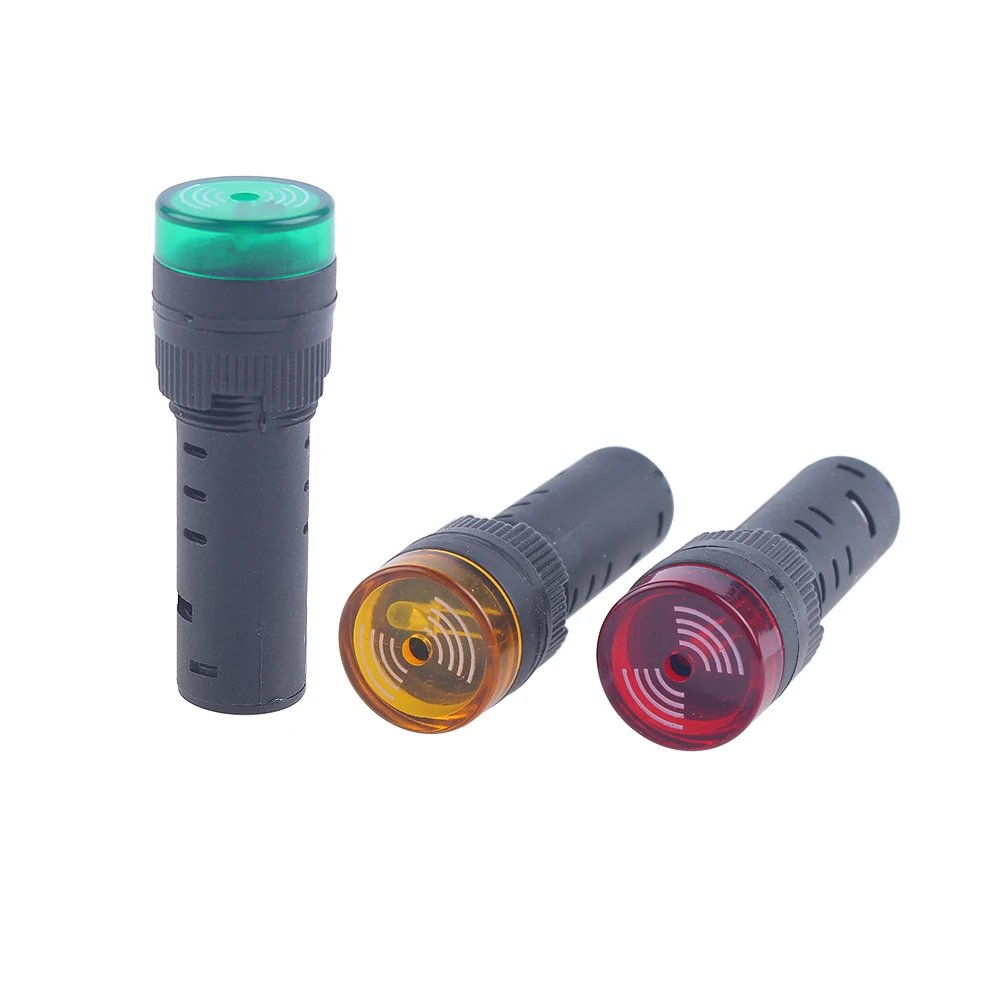 3x Panel Mount AD16-16SM 22SM 12V 24V 220V 22mm Flash Signal Light LED Active Buzzer Beep Alarm Indicator lamp Red Green Yellow
3x Panel Mount AD16-16SM 22SM 12V 24V 220V 22mm Flash Signal Light LED Active Buzzer Beep Alarm Indicator lamp Red Green Yellow