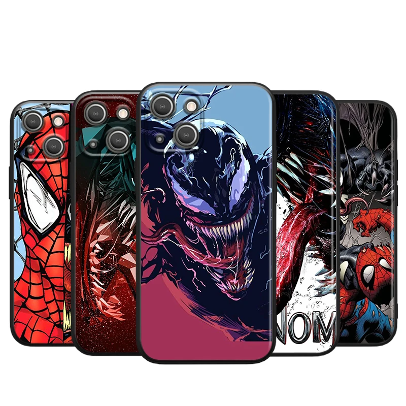 Marvel Avengers Hero Venom for Apple iPhone 13 12 11 Pro Max Mini XS Max X XR 6S 6 7 8 Plus 5S SE2020 Soft Black Phone Case
Marvel Avengers Hero Venom for Apple iPhone 13 12 11 Pro Max Mini XS Max X XR 6S 6 7 8 Plus 5S SE2020 Soft Black Phone Case
