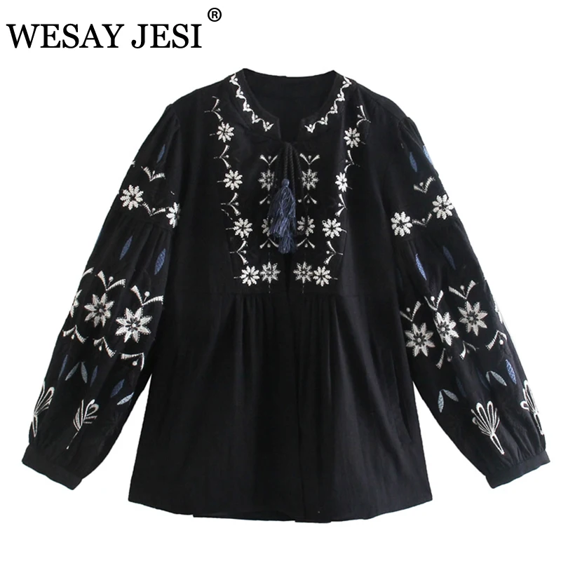 WESAY JESI 2021 Jacket Fashion Embroidered Round Neck Long Sleeve Solid Color Loose Large Size Coat Retro Temperament Jacket
WESAY JESI 2021 Jacket Fashion Embroidered Round Neck Long Sleeve Solid Color Loose Large Size Coat Retro Temperament Jacket