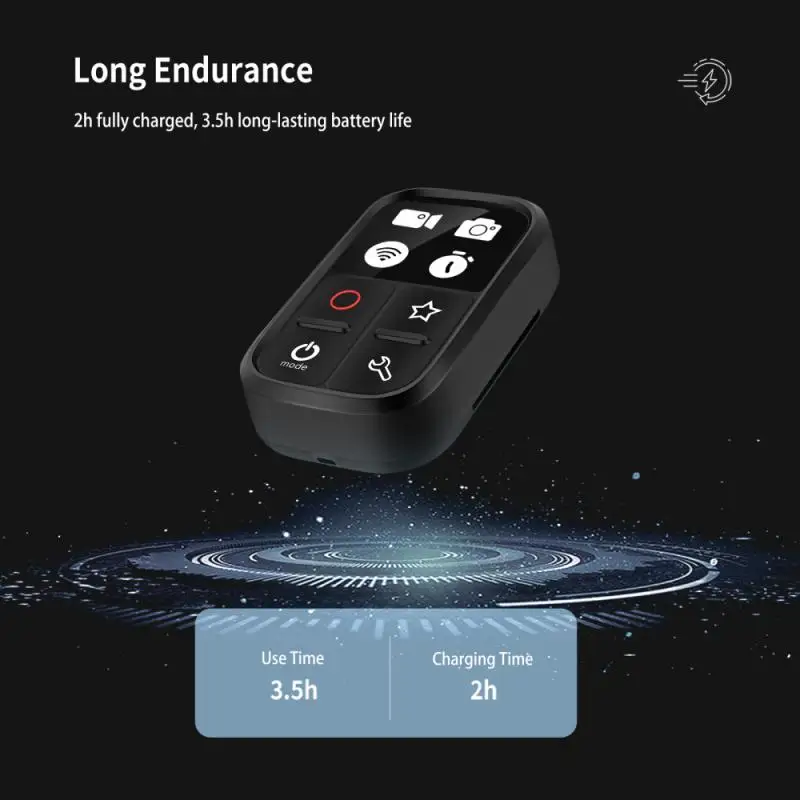 wireless intelligent remote control for GoPro hero8 / 9 / max Shutter Release WiFi Button For Selfie Accessory Camera Control
wireless intelligent remote control for GoPro hero8 / 9 / max Shutter Release WiFi Button For Selfie Accessory Camera Control