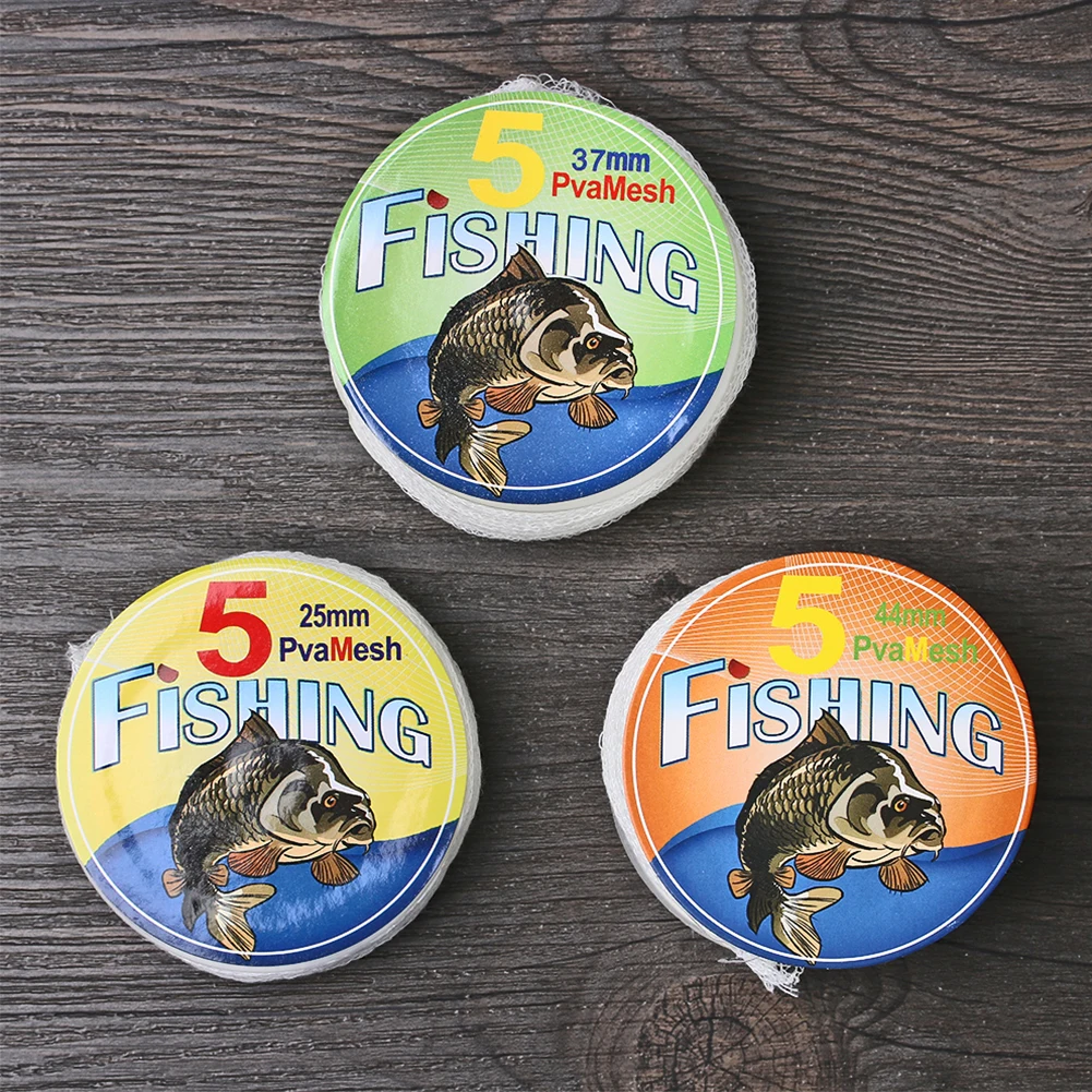 5M PVA Diameter 25/37/44mm Water Dissolving Mesh Fishing Water Soluble Mesh Carp Fishing Lure Bag Fishing Accessories Dropship
5M PVA Diameter 25/37/44mm Water Dissolving Mesh Fishing Water Soluble Mesh Carp Fishing Lure Bag Fishing Accessories Dropship