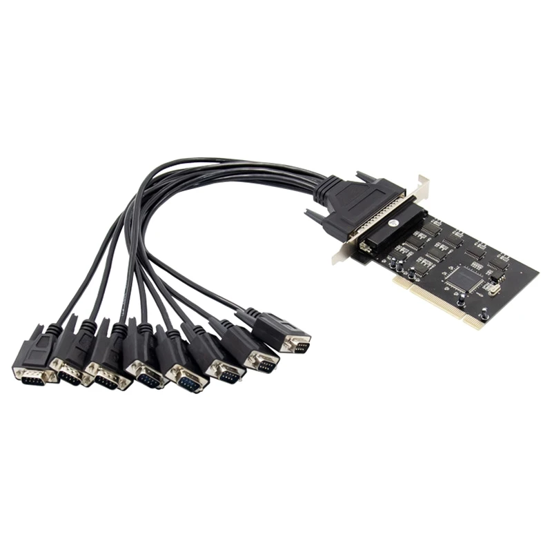 PCI to 8 Serial Port Adapter Card PCI RS232 Conversion Card Desktop Expansion Card
PCI to 8 Serial Port Adapter Card PCI RS232 Conversion Card Desktop Expansion Card