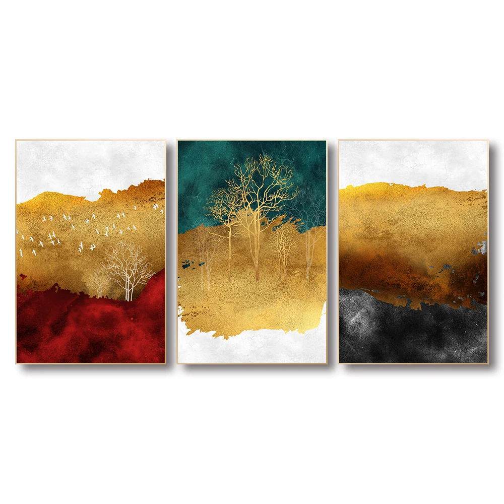 Framed Wall Art Golden Flamingo and tree canvas prints poster Abstract Landscape wall Pictures poster Modular for Living Room
Framed Wall Art Golden Flamingo and tree canvas prints poster Abstract Landscape wall Pictures poster Modular for Living Room