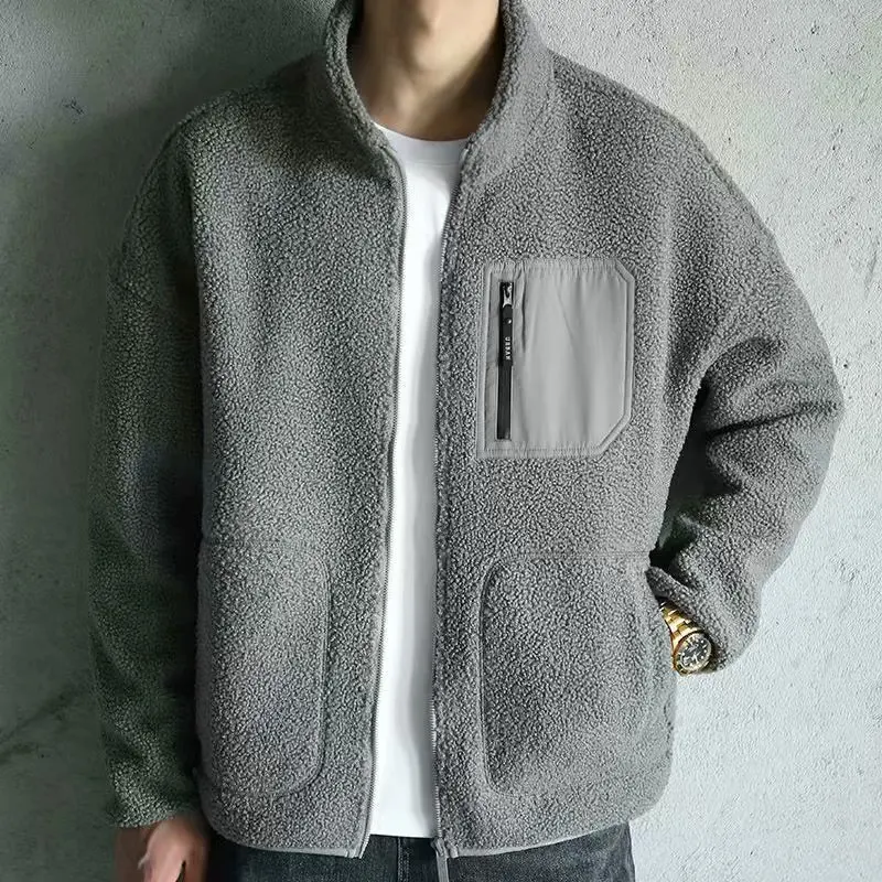 2021 Winter Jackets Mens New Men's Plush Wool Jacket Fashion Brand Stand Collar Cotton Men's Jacket Free Shipping Jaket Men Best
2021 Winter Jackets Mens New Men's Plush Wool Jacket Fashion Brand Stand Collar Cotton Men's Jacket Free Shipping Jaket Men Best