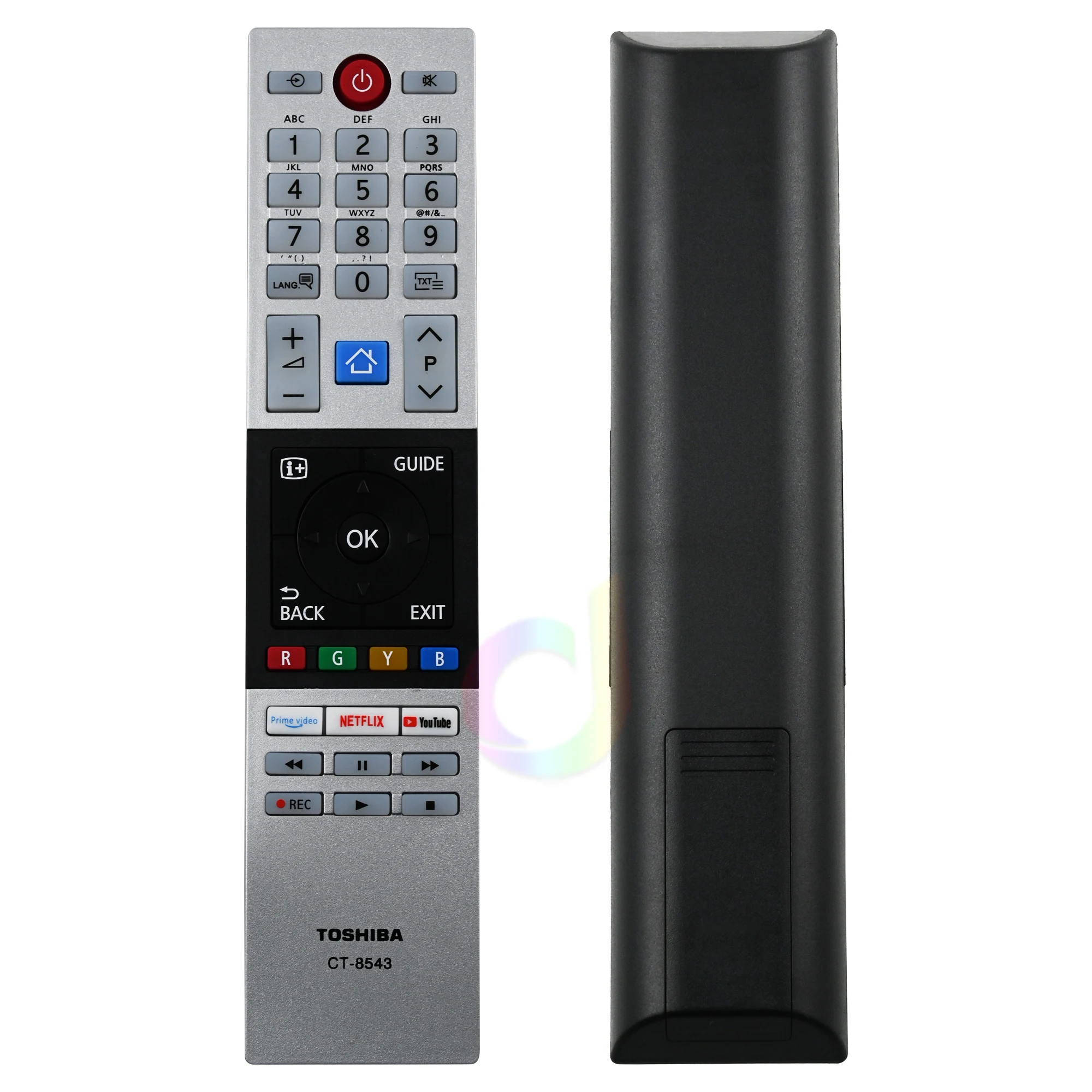 CT-8543 Remote Control Replacement For Toshiba LCD LED Smart TV CT-8517 CT-8528 CT-8516 CT-8536
CT-8543 Remote Control Replacement For Toshiba LCD LED Smart TV CT-8517 CT-8528 CT-8516 CT-8536