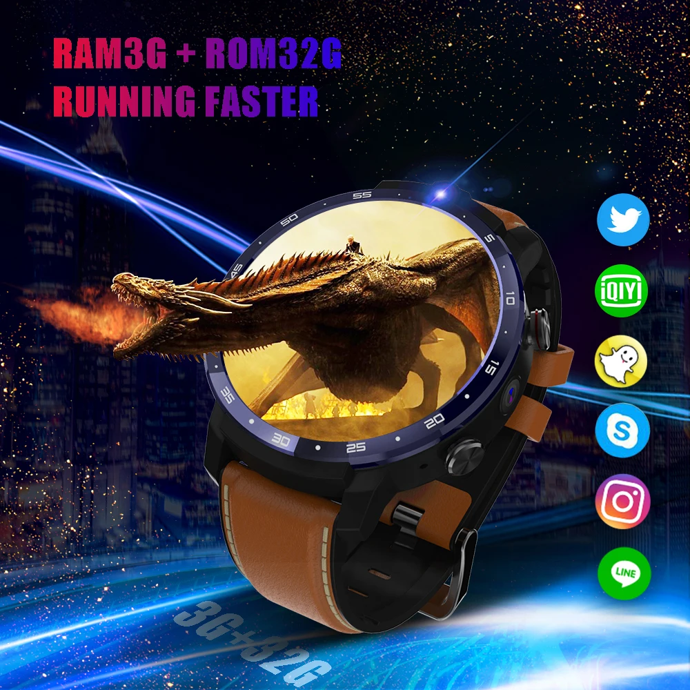 LEMFO LEM12 Smart Watch Men 4G 3GB+32GB GPS 1.6 inch Display With Bank Power WIFI Camera Music Smart Watch 1800mah Battery
LEMFO LEM12 Smart Watch Men 4G 3GB+32GB GPS 1.6 inch Display With Bank Power WIFI Camera Music Smart Watch 1800mah Battery
