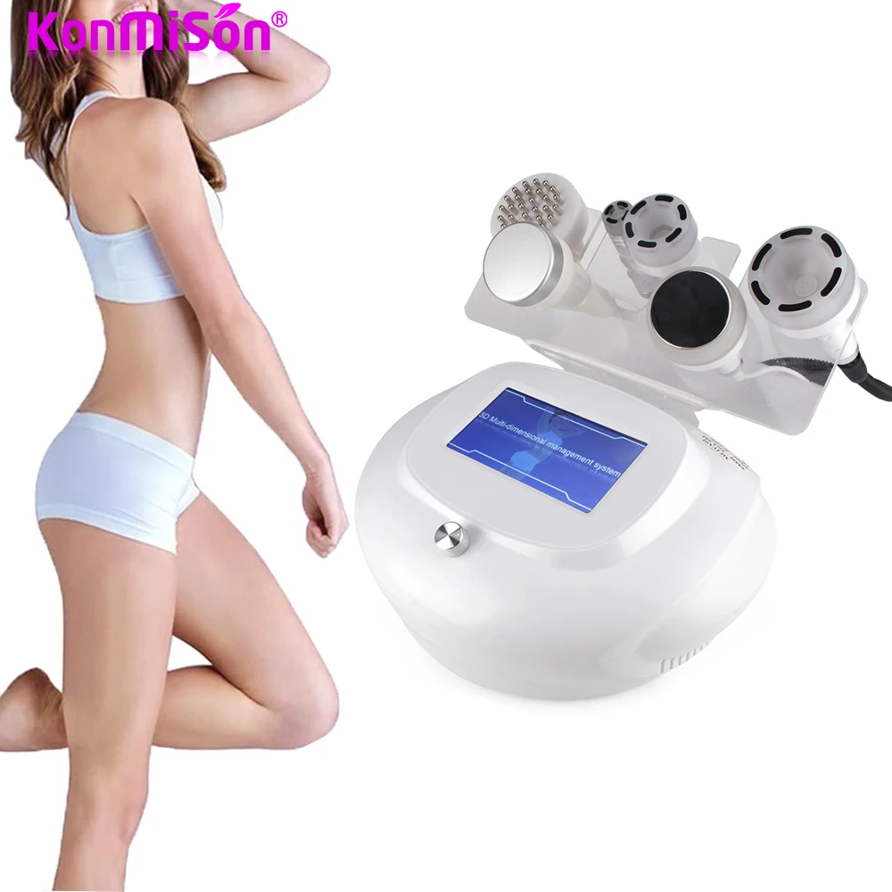 

New 80K 6 in 1 RF Radio Frequency Weight Loss Ultrasonic Liposuction Cavitation Vacuum Cellulite Reduction Body Slimming Beauty