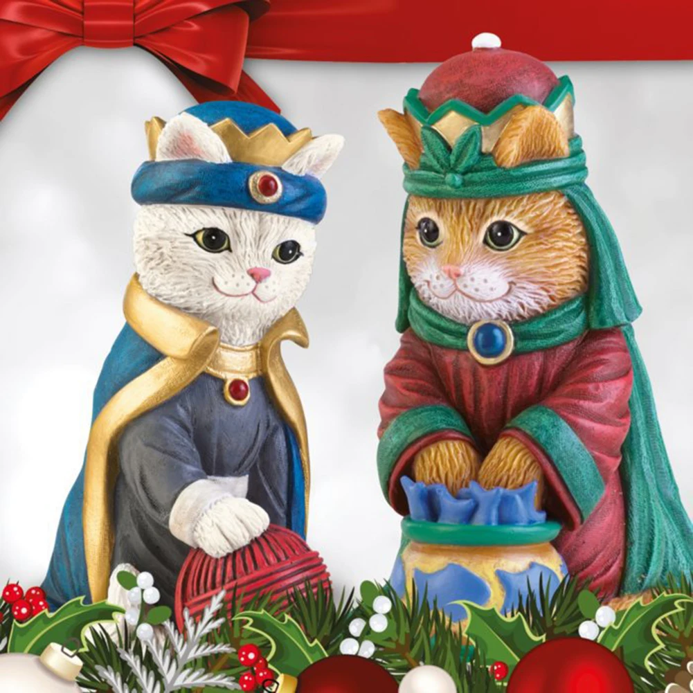 Resin Funny Fairy Cat Ornaments Mini Sculpture Creative Resin Art Cat Figurine for Garden Outdoor Decoration Props
Resin Funny Fairy Cat Ornaments Mini Sculpture Creative Resin Art Cat Figurine for Garden Outdoor Decoration Props