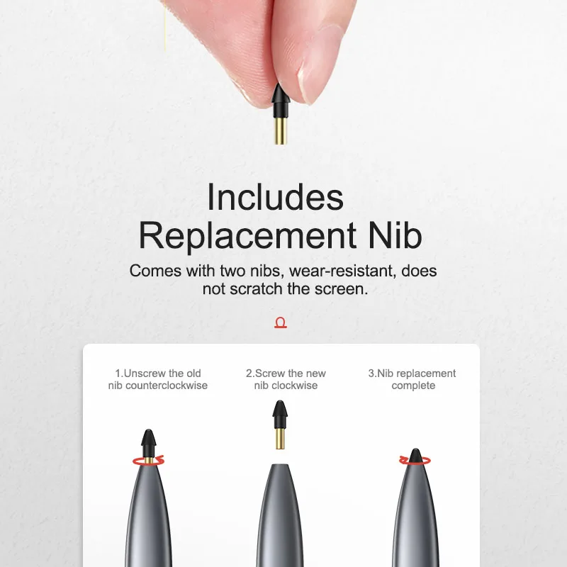 Baseus Capacitive Stylus Pen Drawing Tablet Pens For iPad Pro 2020 Air 3 Screen Touch Pen For iPad Pencil with Palm Rejection
Baseus Capacitive Stylus Pen Drawing Tablet Pens For iPad Pro 2020 Air 3 Screen Touch Pen For iPad Pencil with Palm Rejection