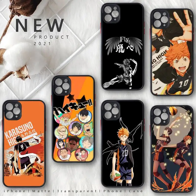 Haikyuu Phone Case Matte Transparent for iphone 11 12 pro mini XS XR X max 7 8 plus TPU Mobile bags coque funda shell cover
Haikyuu Phone Case Matte Transparent for iphone 11 12 pro mini XS XR X max 7 8 plus TPU Mobile bags coque funda shell cover