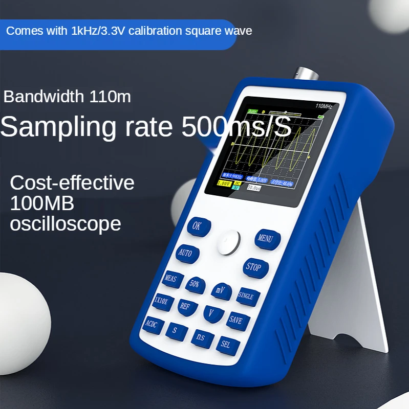 FNIRSI 1C15+ Handheld Small Oscilloscope Portable Digital Oscilloscope Inverter High-quality Inspection Auto Repairer
FNIRSI 1C15+ Handheld Small Oscilloscope Portable Digital Oscilloscope Inverter High-quality Inspection Auto Repairer