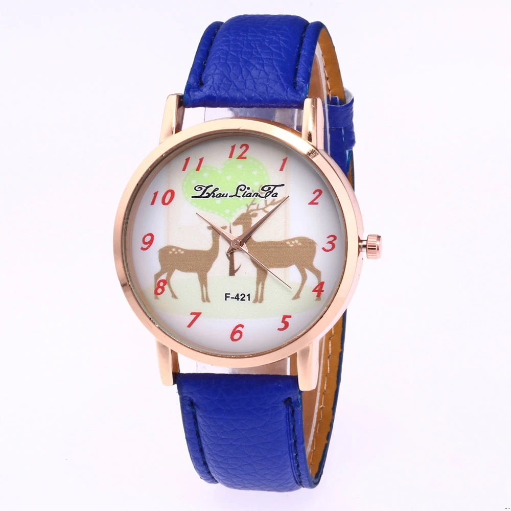 Fashion Children Quartz Watch Girls Rose Red Leather Strap Christmas Elk Digital Pattern Alloy Dial Kids Watches Women Gift Mens
Fashion Children Quartz Watch Girls Rose Red Leather Strap Christmas Elk Digital Pattern Alloy Dial Kids Watches Women Gift Mens