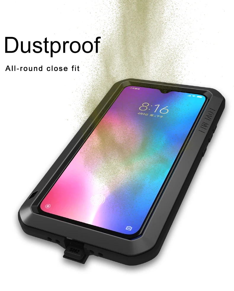 LOVE MEI For Xiaomi Mi9 Explorer Case Shock Dirt Proof Water Resistant Metal Armor Cover Phone Case for Xiaomi Mi 9 6.39 Inch
LOVE MEI For Xiaomi Mi9 Explorer Case Shock Dirt Proof Water Resistant Metal Armor Cover Phone Case for Xiaomi Mi 9 6.39 Inch