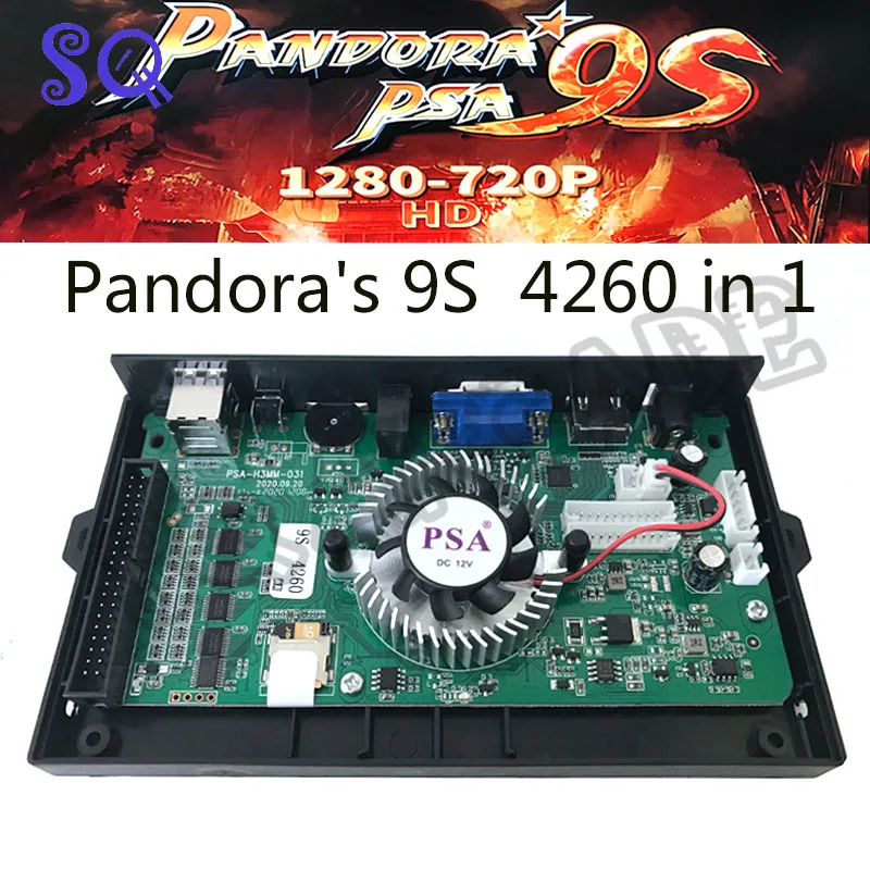 Игровая плата Pandora's 9S Box Arcade 4260 в 1, материнская плата 26 * 3d семейная версия, с 3 4 играми, поддержка VGA HDMI выхода
Игровая плата Pandora's 9S Box Arcade 4260 в 1, материнская плата 26 * 3d семейная версия, с 3 4 играми, поддержка VGA HDMI выхода