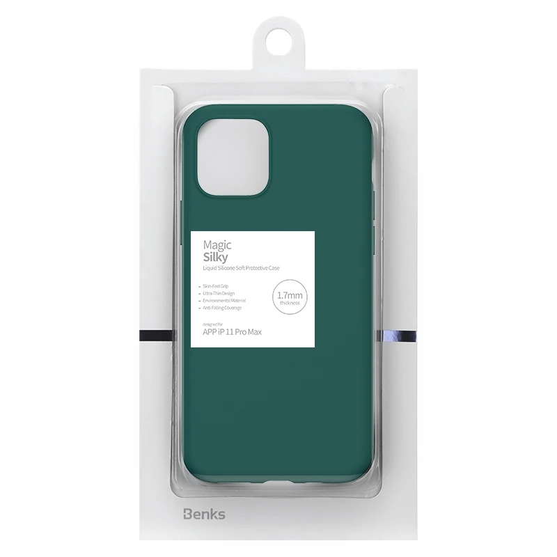 Benks for iPhone 11 & 11 Pro & 11 Pro Max Solid Color Liquid Silicone Protective Case
Benks for iPhone 11 & 11 Pro & 11 Pro Max Solid Color Liquid Silicone Protective Case
