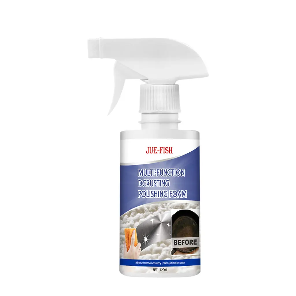 120ML All-Purpose Foam Cleaner Multifunctional Bubble Cleaner for Rust Stains on Car Interior Appliances Kitchen Home Cleaning
120ML All-Purpose Foam Cleaner Multifunctional Bubble Cleaner for Rust Stains on Car Interior Appliances Kitchen Home Cleaning