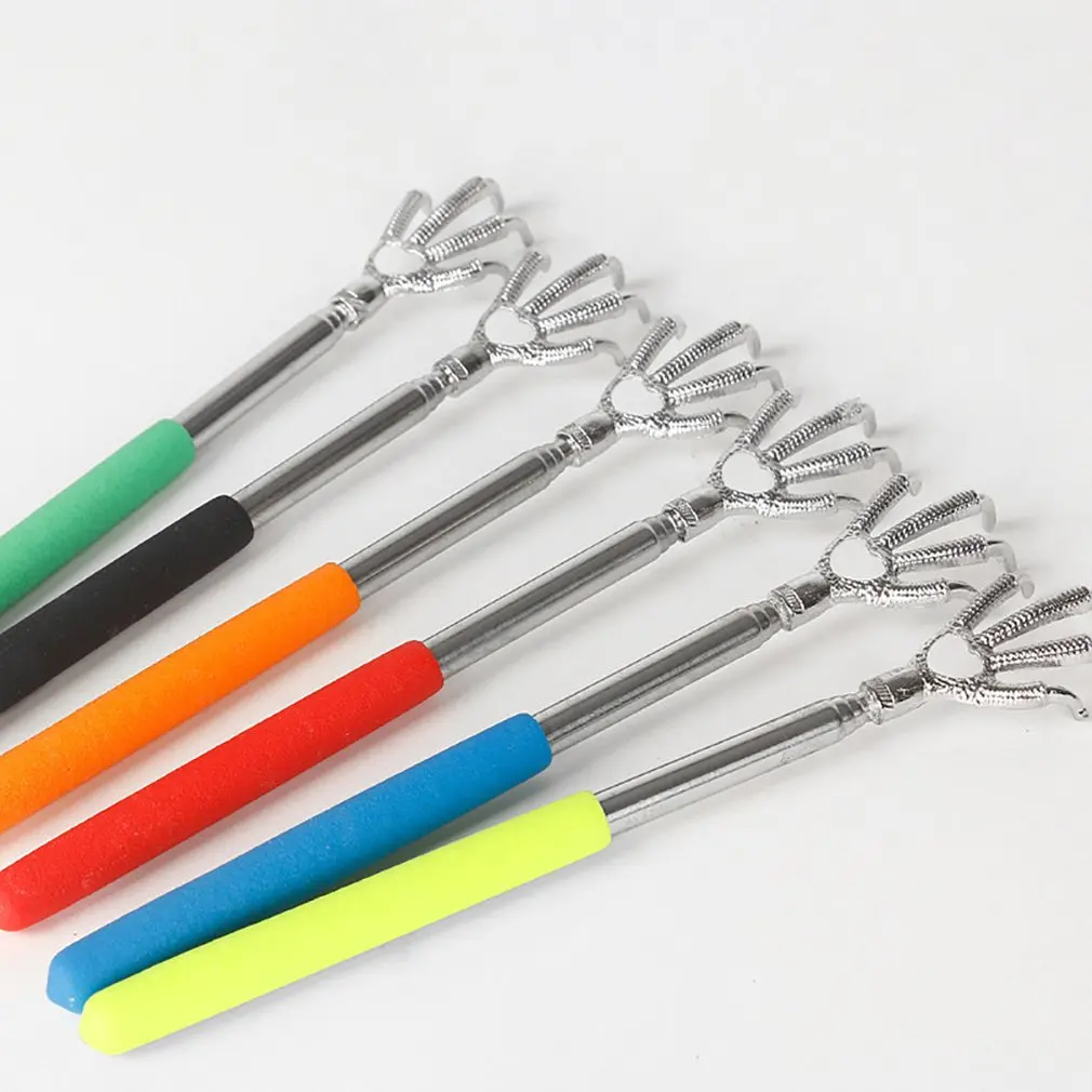 Bear Claw Telescopic Stainless Steel Massage Itch Scratching Five-Section Eagle Scratching Massage Itching Random Color
Bear Claw Telescopic Stainless Steel Massage Itch Scratching Five-Section Eagle Scratching Massage Itching Random Color