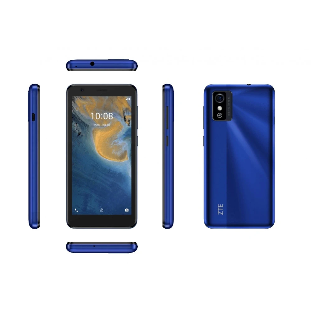 Смартфон ZTE Blade L9 5'' 18:9 960x480 1.3GHz 4 Core 1GB RAM 32GB up to 128GB flash 8Mpix/5Mpix 2 Sim 2G 3G BT v4.2 |
