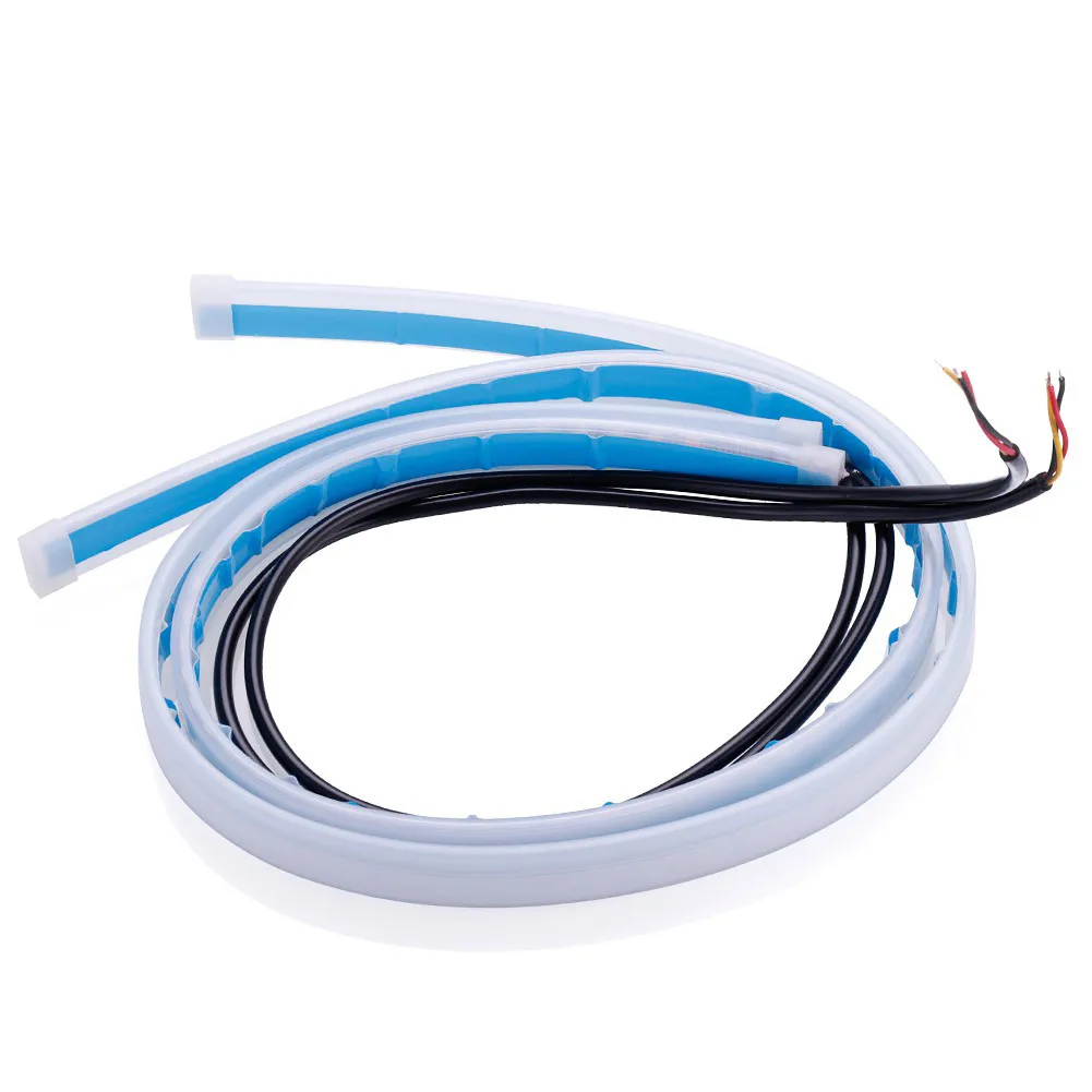 2PCS 45CM Slim Amber Sequential Flexible LED Turn Signal Strip For Headlight Car LED Streamer Guide Light Strip 2835 SMD
2PCS 45CM Slim Amber Sequential Flexible LED Turn Signal Strip For Headlight Car LED Streamer Guide Light Strip 2835 SMD