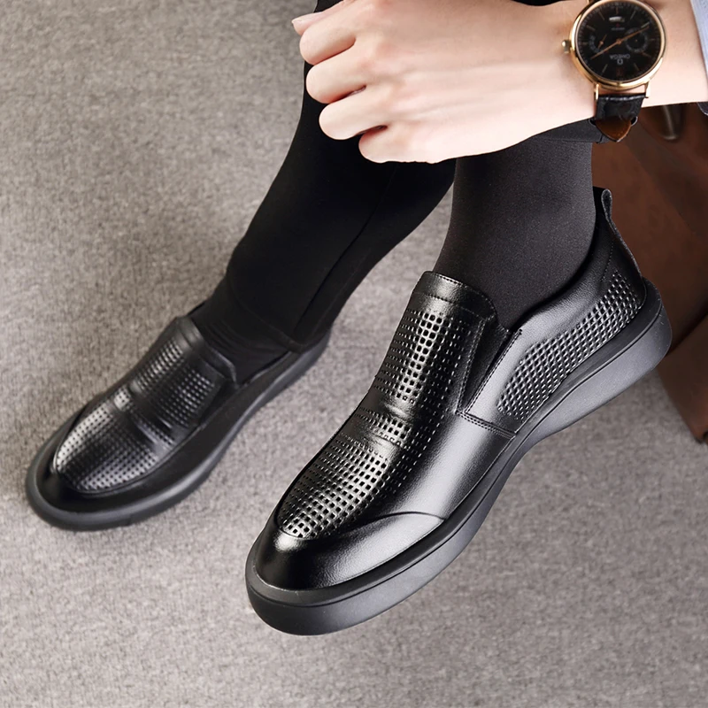 2021 New Men Casual Shoes Luxury Brand Genuine Leather Loafers Moccasins Men Business Dress Shoes Fashion Slip On Driving Shoes
2021 New Men Casual Shoes Luxury Brand Genuine Leather Loafers Moccasins Men Business Dress Shoes Fashion Slip On Driving Shoes