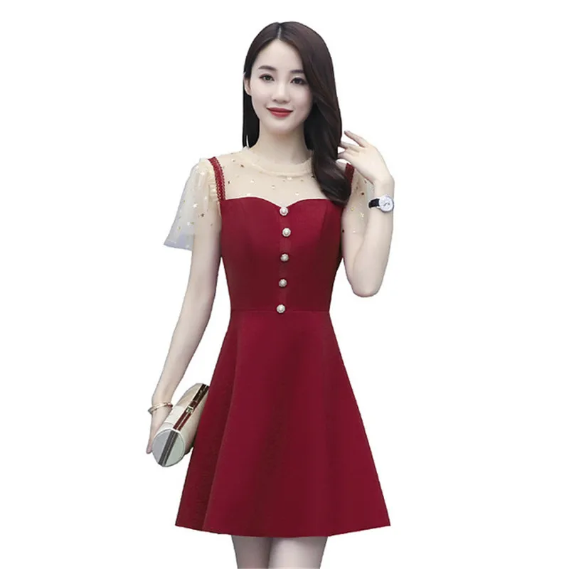 summer new dersses for woman Fashion ladies short sleeve dresses casual party simple fresh cute a-line dress Fake two pieces
summer new dersses for woman Fashion ladies short sleeve dresses casual party simple fresh cute a-line dress Fake two pieces