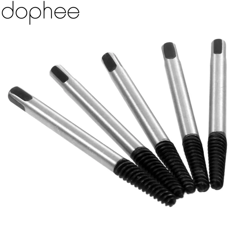 5Pcs 1# Damaged Broken Screws Extractor Drill Bits Removal Tool Damaged Bolts Screws Remover Speed Out Screw Drivers Steel
5Pcs 1# Damaged Broken Screws Extractor Drill Bits Removal Tool Damaged Bolts Screws Remover Speed Out Screw Drivers Steel