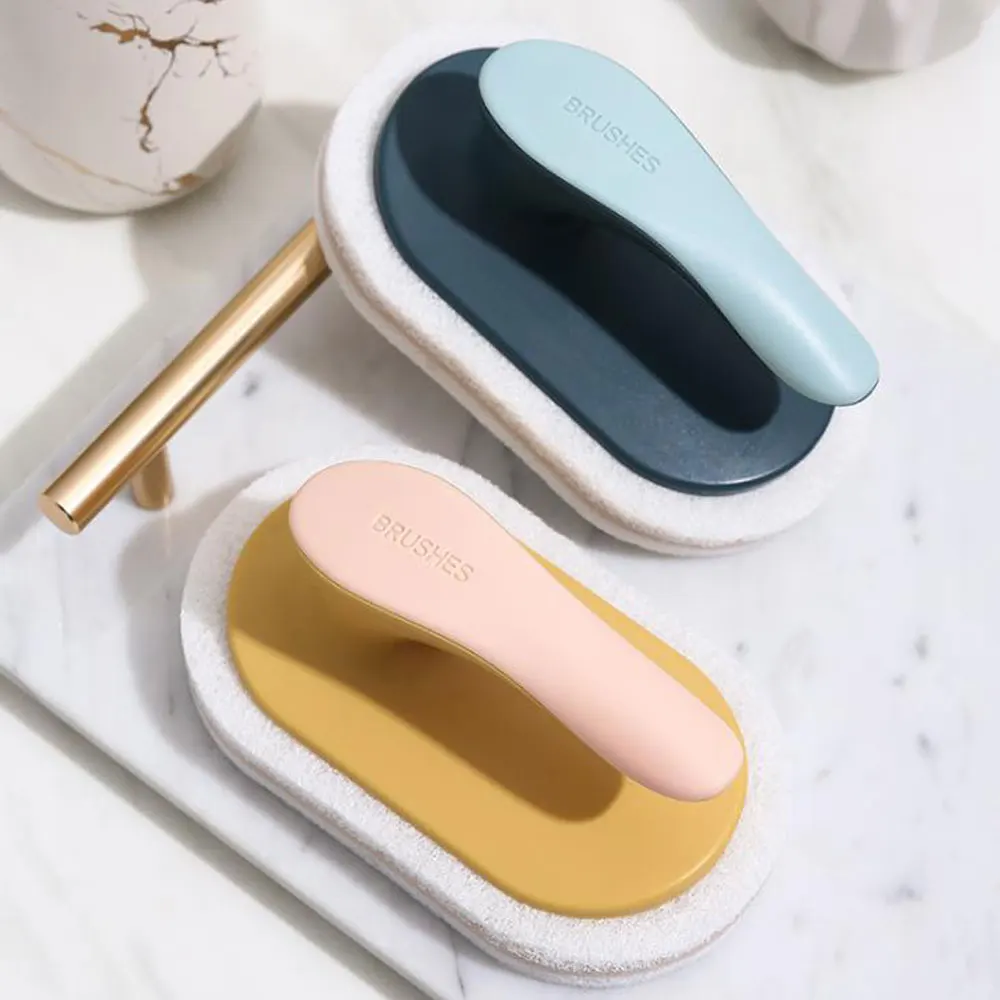 Contrast Handle Sponge Wipe Kitchen Pot And Bowl Brush Multifunctional Countertop Household Stove Fish Tank Bathroom Cleaning Br
Contrast Handle Sponge Wipe Kitchen Pot And Bowl Brush Multifunctional Countertop Household Stove Fish Tank Bathroom Cleaning Br