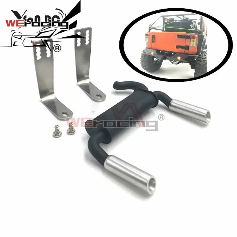 1 Set KYX Simulation Model Car Tailpipe Exhaust Pipe For TraxxasTRX-4 Axial SCX10 90046 RC Car Parts Gas Exhaust Pipes Kits
1 Set KYX Simulation Model Car Tailpipe Exhaust Pipe For TraxxasTRX-4 Axial SCX10 90046 RC Car Parts Gas Exhaust Pipes Kits