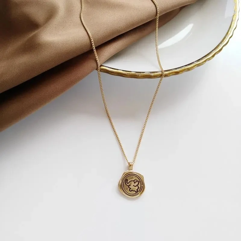 OE Cute Baby Elephant Pendant Necklace Women Korean Fashion Sweater Necklace Necklace Collar Jewelry
OE Cute Baby Elephant Pendant Necklace Women Korean Fashion Sweater Necklace Necklace Collar Jewelry