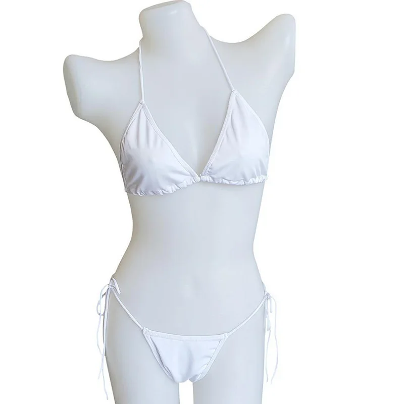 Women's Swimsuit 2021 Solid Push Up Swimwear Female Low Waist Thong Bikini Set Micro Monokini Summer Women Brazilian Beach Wear
Women's Swimsuit 2021 Solid Push Up Swimwear Female Low Waist Thong Bikini Set Micro Monokini Summer Women Brazilian Beach Wear