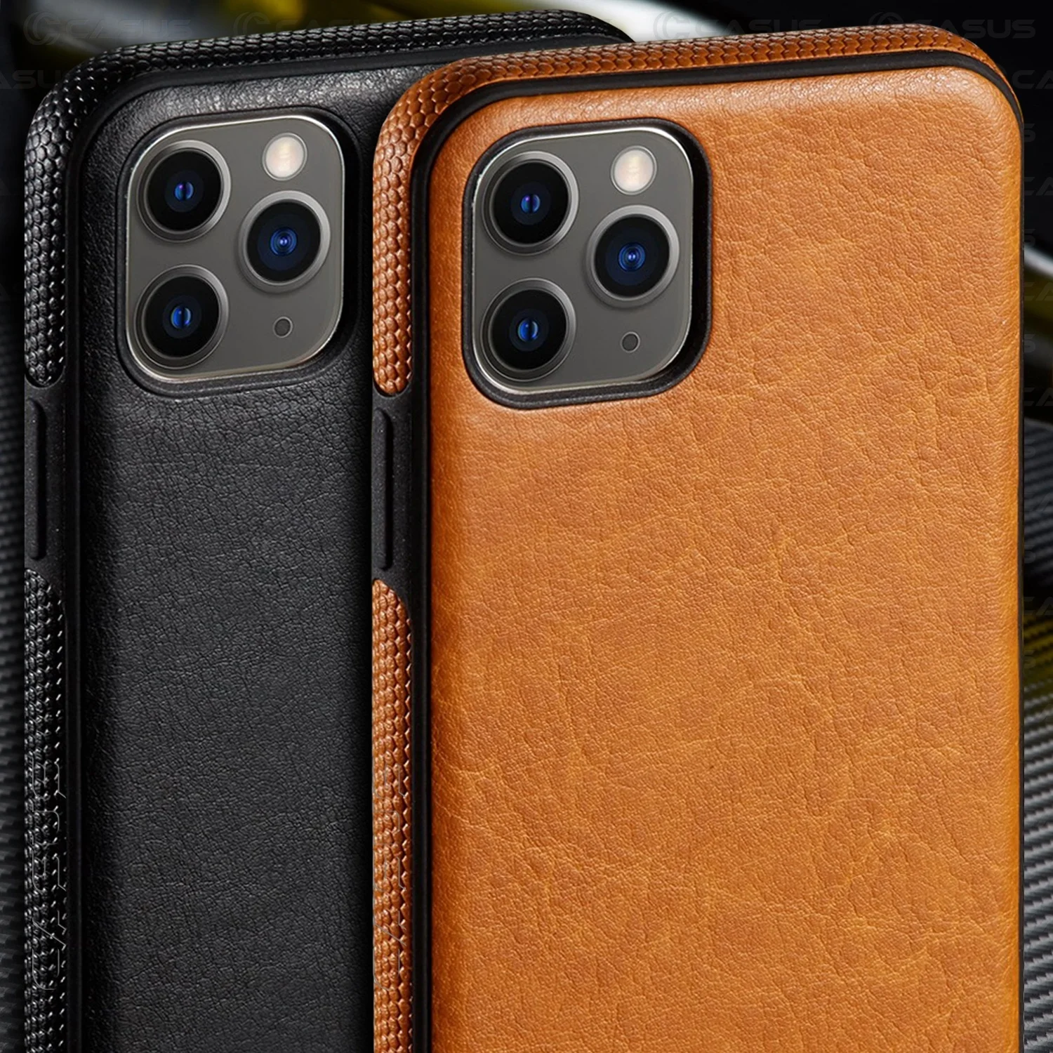 Ультратонкий кожаный чехол накладка для iPhone 11 Pro 1 Max XS MAX XR Xs X 8 8Plus 7 7Plus|Бамперы| |
