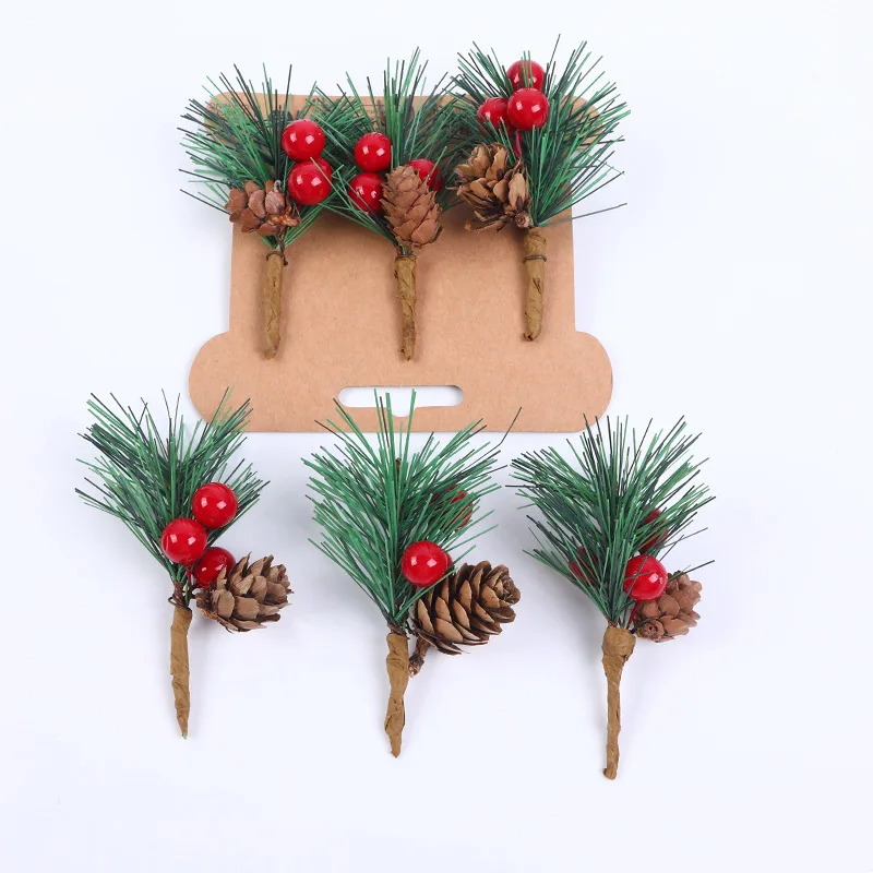Artificial Pine Needles Christmas Gift Pruning simulation plant pine fruit pruning red fruit berry Christmas tree decoration
Artificial Pine Needles Christmas Gift Pruning simulation plant pine fruit pruning red fruit berry Christmas tree decoration