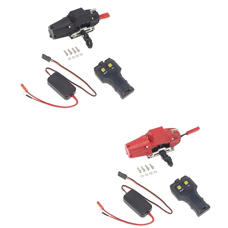 Metal Winch with CH3 3 Channel Wireless Remote Controller System for 1/10 RC Crawler Car Axial SCX10 Traxxas TRX-4
Metal Winch with CH3 3 Channel Wireless Remote Controller System for 1/10 RC Crawler Car Axial SCX10 Traxxas TRX-4