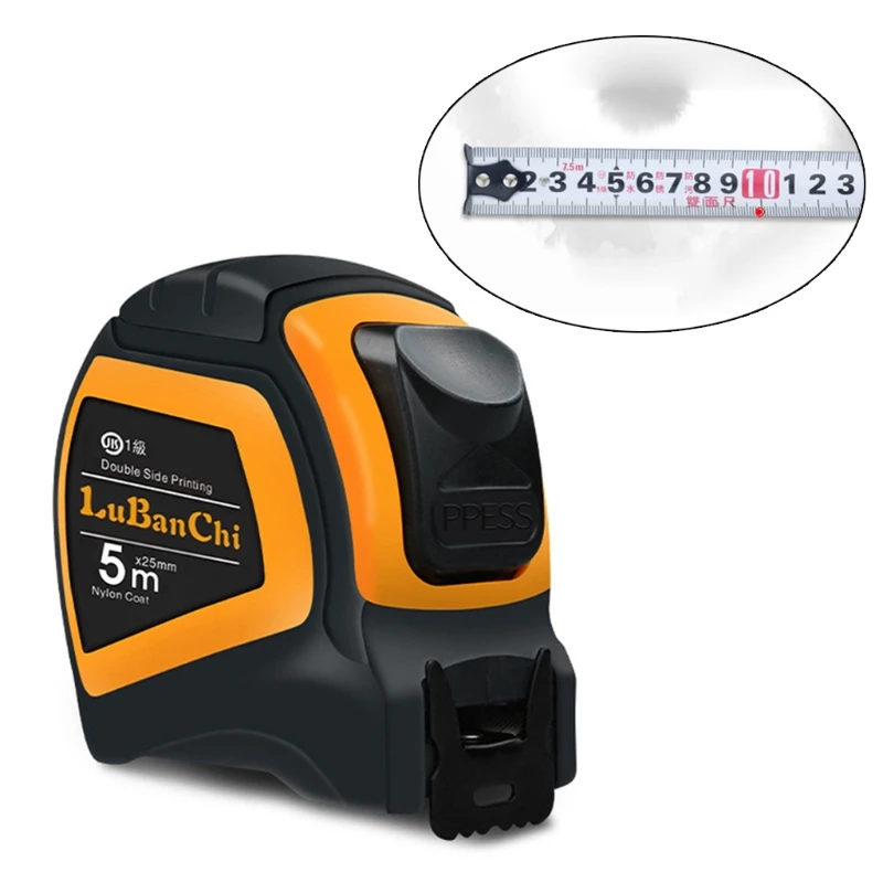 Portable Measuring Ruler 5/7.5M Steel Tape Measure Precision,Double-sided 
Portable Measuring Ruler 5/7.5M Steel Tape Measure Precision,Double-sided