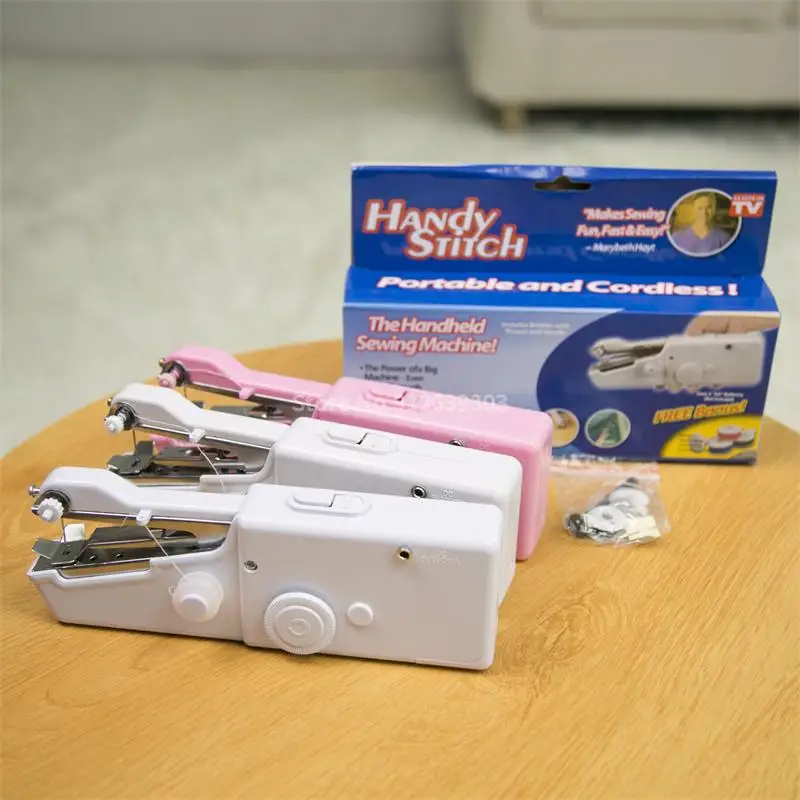 Mini Sewing Machine Electric Handheld Portable Multi-Function Handy Stitch DIY Tools Repair Clothes Accessories Simple Handwork
Mini Sewing Machine Electric Handheld Portable Multi-Function Handy Stitch DIY Tools Repair Clothes Accessories Simple Handwork
