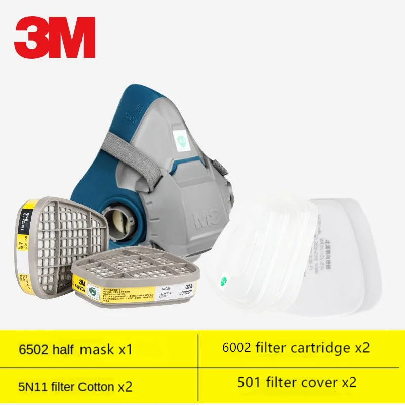 3m6502 Gas Mask Set Anti-Chemical Gas Odor Industrial Dust Spray Paint Formaldehyde Comfortable Silicone Mask
3m6502 Gas Mask Set Anti-Chemical Gas Odor Industrial Dust Spray Paint Formaldehyde Comfortable Silicone Mask