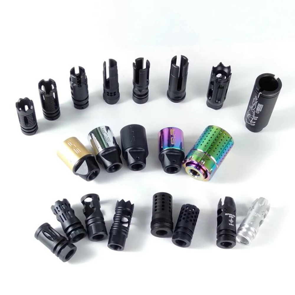 14mm CCW Thread 19mm SLR Suppressor Airsoft For M4 HK416 AR 15 Paintball Gel Blaster Accessories Mulffer AEG Extension Tube Cap
14mm CCW Thread 19mm SLR Suppressor Airsoft For M4 HK416 AR 15 Paintball Gel Blaster Accessories Mulffer AEG Extension Tube Cap