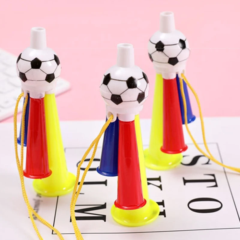 10Pcs Football Stadium Horn Sports Soccer Horn Games Cheering Prop Concert Party Ball Game Cheering Trumpet
10Pcs Football Stadium Horn Sports Soccer Horn Games Cheering Prop Concert Party Ball Game Cheering Trumpet