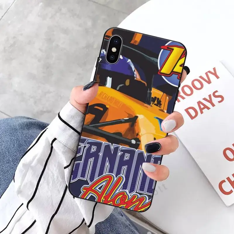 Fernando Alonsos 14 Renault F1 Racing Phone Case for iPhone 11 12 mini pro XS MAX 8 7 6 6S Plus X 5S SE 2020 XR
Fernando Alonsos 14 Renault F1 Racing Phone Case for iPhone 11 12 mini pro XS MAX 8 7 6 6S Plus X 5S SE 2020 XR