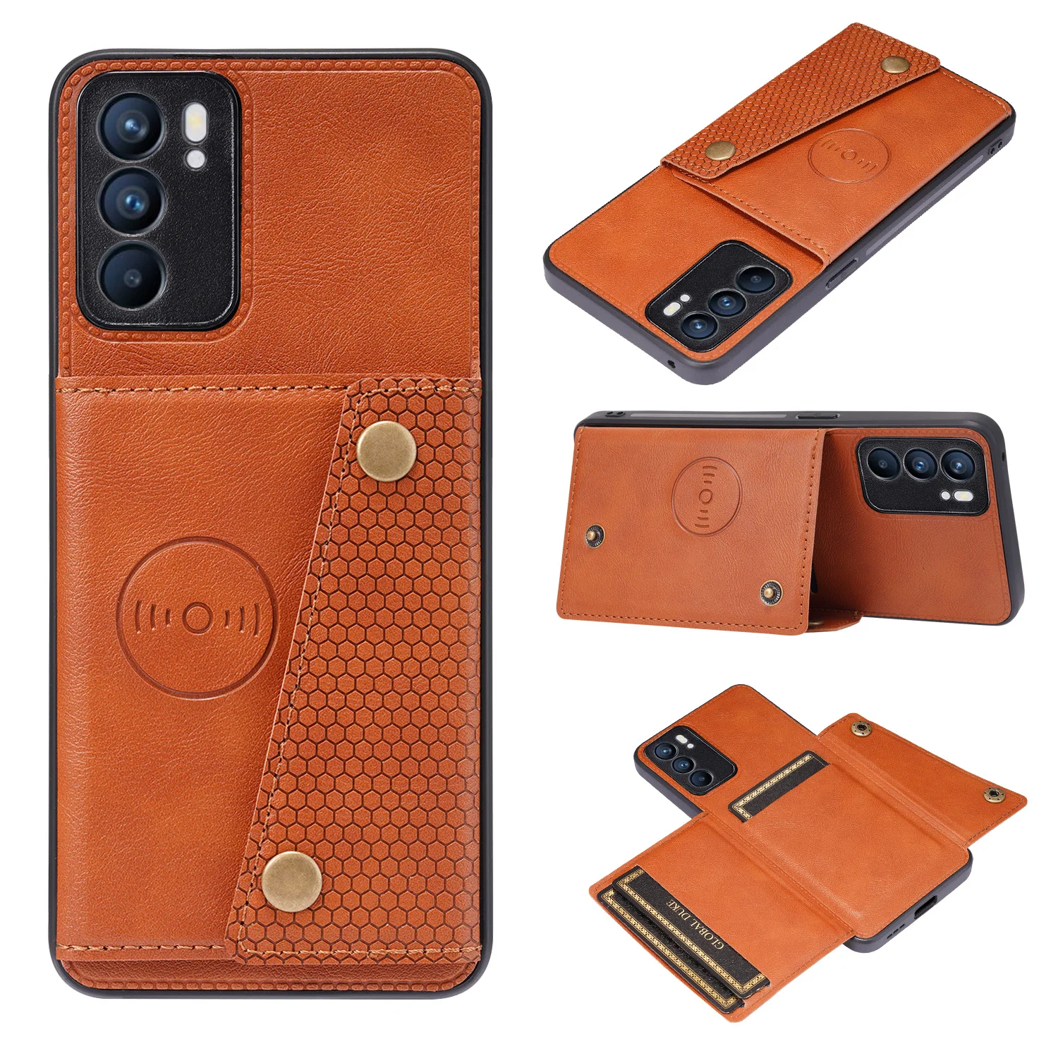 Wallet Case for OPPO Reno2 3 3pro 4 4pro 5 5pro reno6 6pro 6pro+ 5G Leather Back Cover Shockproof Protective with Card Holder
Wallet Case for OPPO Reno2 3 3pro 4 4pro 5 5pro reno6 6pro 6pro+ 5G Leather Back Cover Shockproof Protective with Card Holder