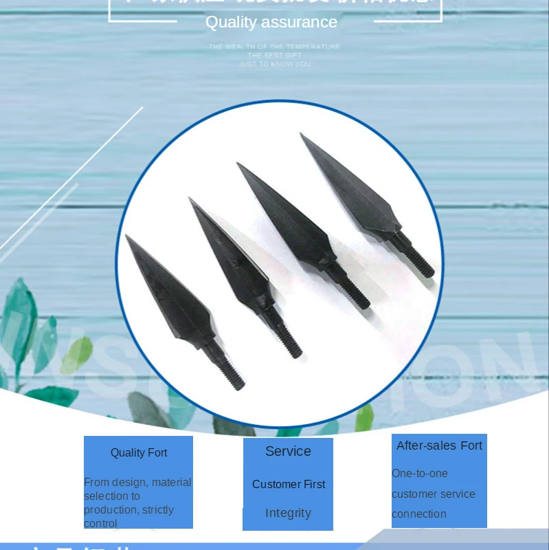 Carbon Steel 100 Grain Arrowhead Archery Point Outdoor Hunting Bow And Arrow Shooting Accessories
Carbon Steel 100 Grain Arrowhead Archery Point Outdoor Hunting Bow And Arrow Shooting Accessories
