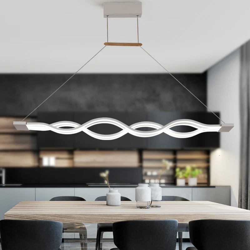 110/220V Nordic Modern Art S Wave Acrylic Led Chandelier Pendant Light Fixtures Hanging Ceiling Lamp for Cafes Restaurant Hotel
110/220V Nordic Modern Art S Wave Acrylic Led Chandelier Pendant Light Fixtures Hanging Ceiling Lamp for Cafes Restaurant Hotel