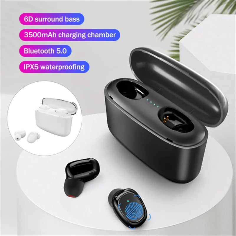Наушники вкладыши TWS беспроводные наушники g5s наушник Bluetooth V5.0 с микрофоном 3D