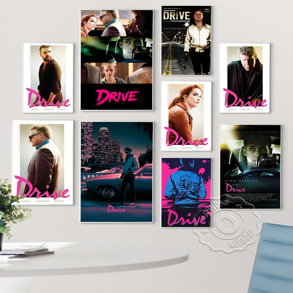Drive Classic Movie Art Prints Poster, Character Portrait Canvas Painting, Abstract Vintage Illustration Wall Picture Home Decor
Drive Classic Movie Art Prints Poster, Character Portrait Canvas Painting, Abstract Vintage Illustration Wall Picture Home Decor