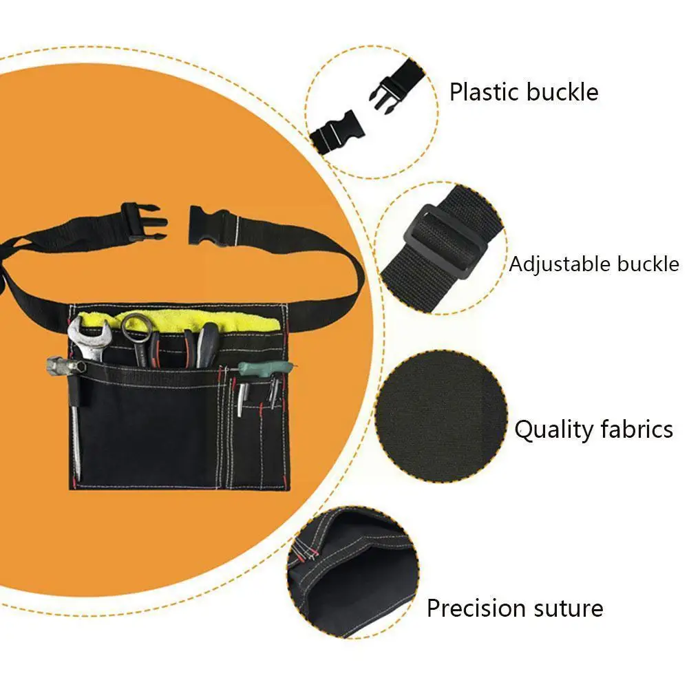 1pc Multi-function Waist Pack Professional Repair Tool Bag Waterproof Oxford Storage Bag Portable Tool Bags Adjustable Prac N9U3
1pc Multi-function Waist Pack Professional Repair Tool Bag Waterproof Oxford Storage Bag Portable Tool Bags Adjustable Prac N9U3