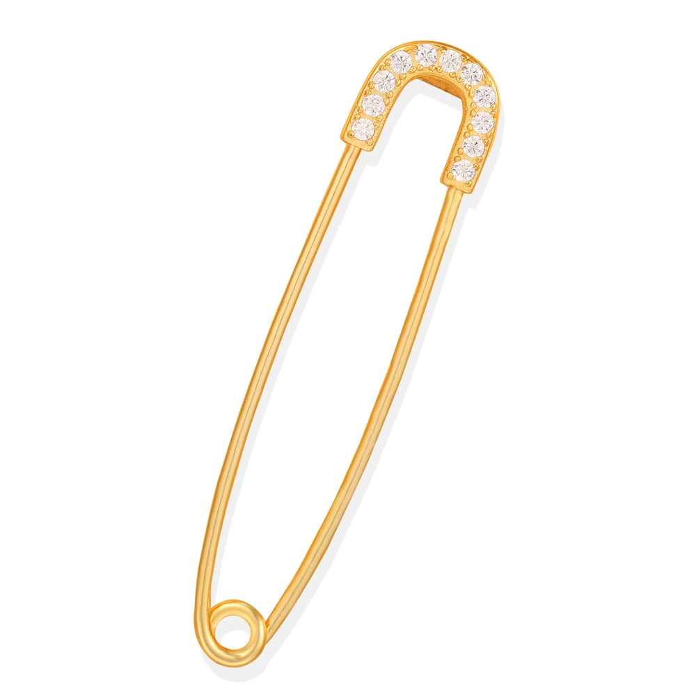 Safety Pin Hoop Earrings Punk Earring Cartilage Ear Cuff Paper Clip Gold Gift for Women or Men
Safety Pin Hoop Earrings Punk Earring Cartilage Ear Cuff Paper Clip Gold Gift for Women or Men