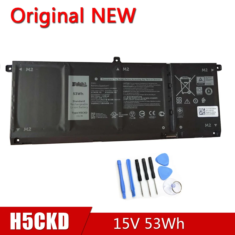 Новый оригинальный аккумулятор H5CKD для ноутбука Dell Latitude 15, 3510, 15 в, 53 Вт/ч
Новый оригинальный аккумулятор H5CKD для ноутбука Dell Latitude 15, 3510, 15 в, 53 Вт/ч
