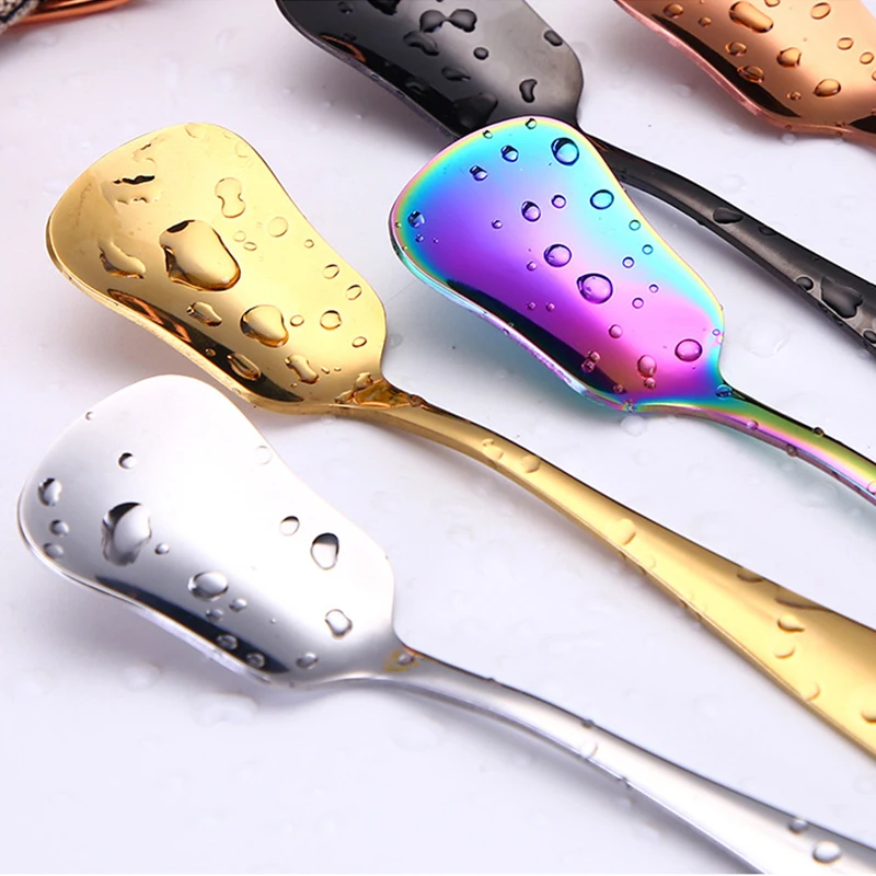 Ice Cream Spoon Drinking Clean Utensils Convenient Spoon Durability Stirring Spoon Creative Reusable Multifunction Tableware 
Ice Cream Spoon Drinking Clean Utensils Convenient Spoon Durability Stirring Spoon Creative Reusable Multifunction Tableware