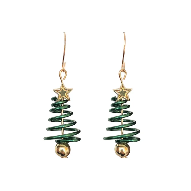Trendy Screw Drop Dangle Earrings for Women Simple Christmas Tree Earrings Jewelry Star Tree Stud Earring Christmas Gifts
Trendy Screw Drop Dangle Earrings for Women Simple Christmas Tree Earrings Jewelry Star Tree Stud Earring Christmas Gifts