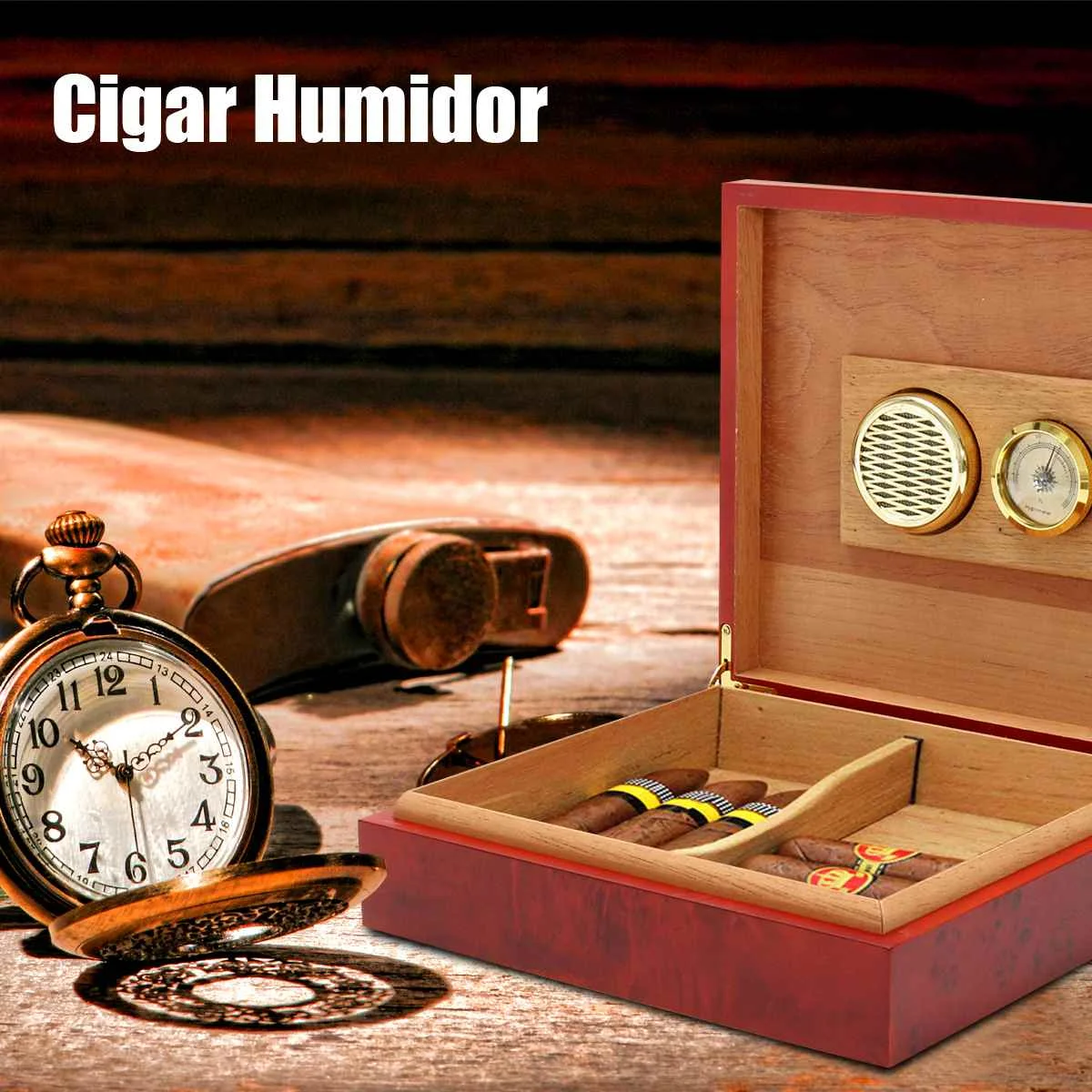 Cedar Wood Humidor Cigar Gift Box Travel Portable Cigar Case Hygrometer Humidor Humidifier Cigar Case Cigarette Holder Case
Cedar Wood Humidor Cigar Gift Box Travel Portable Cigar Case Hygrometer Humidor Humidifier Cigar Case Cigarette Holder Case